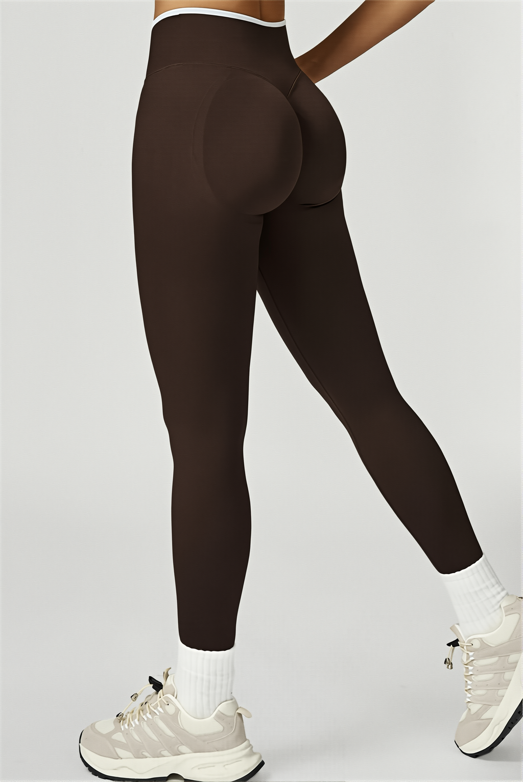Shape Line Legging | Marron Signature