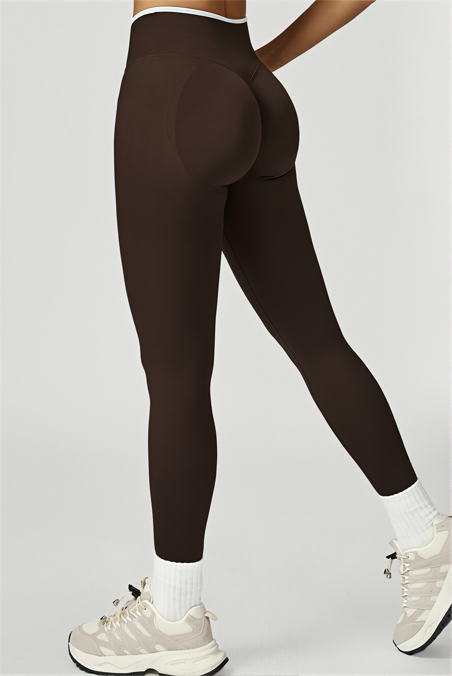 Shape Line Legging | Marron Signature