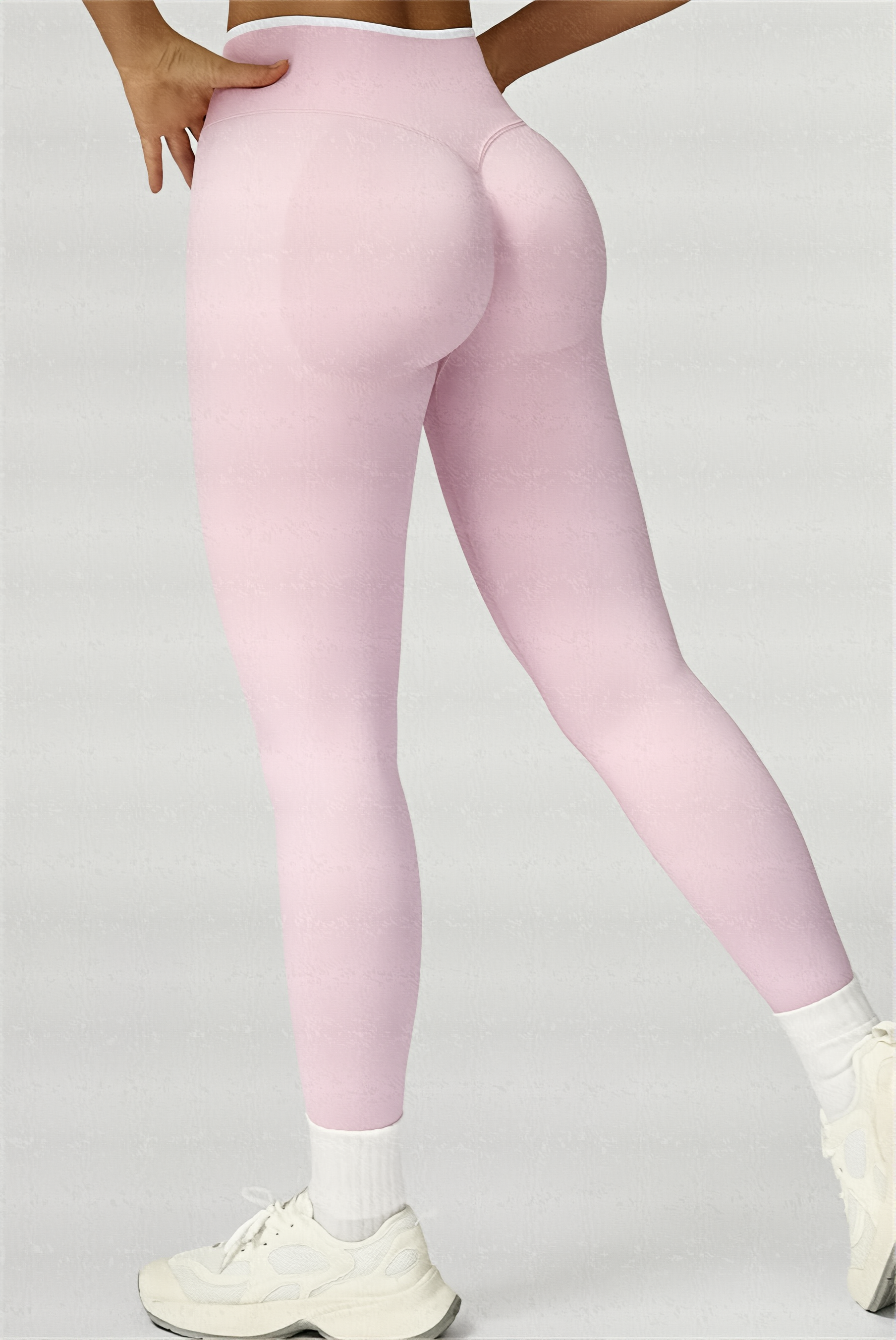 Shape Line Legging | Rose Opaline