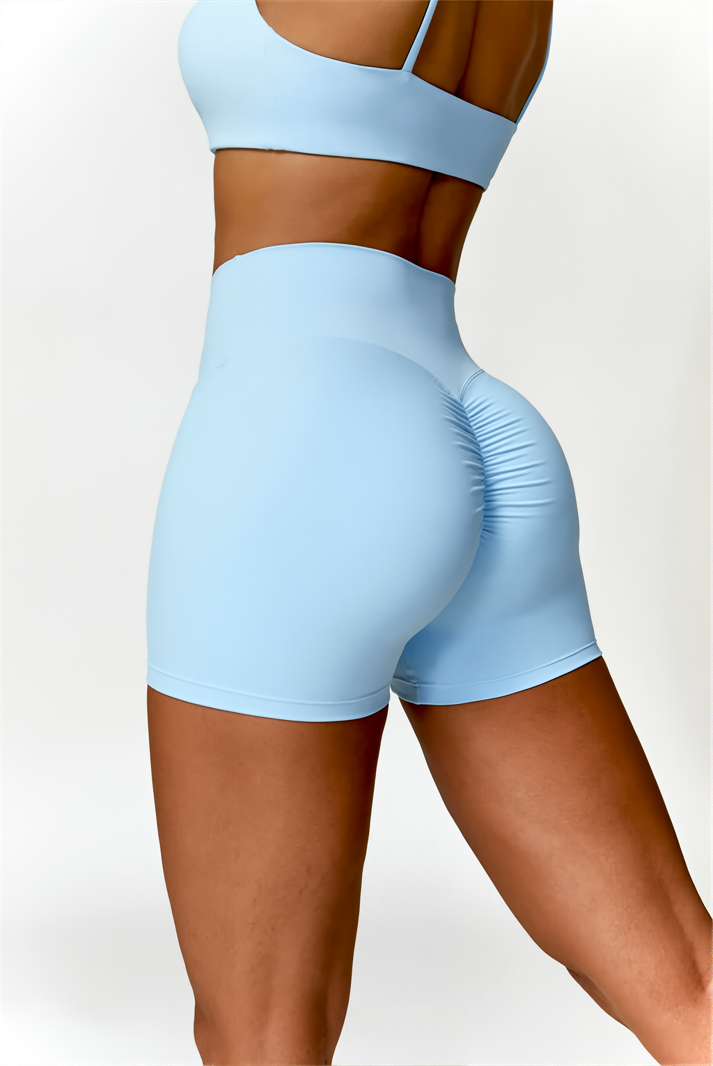 Ensemble 2 pièces Bleu Horizon | Aera Short & Nora Brassière
