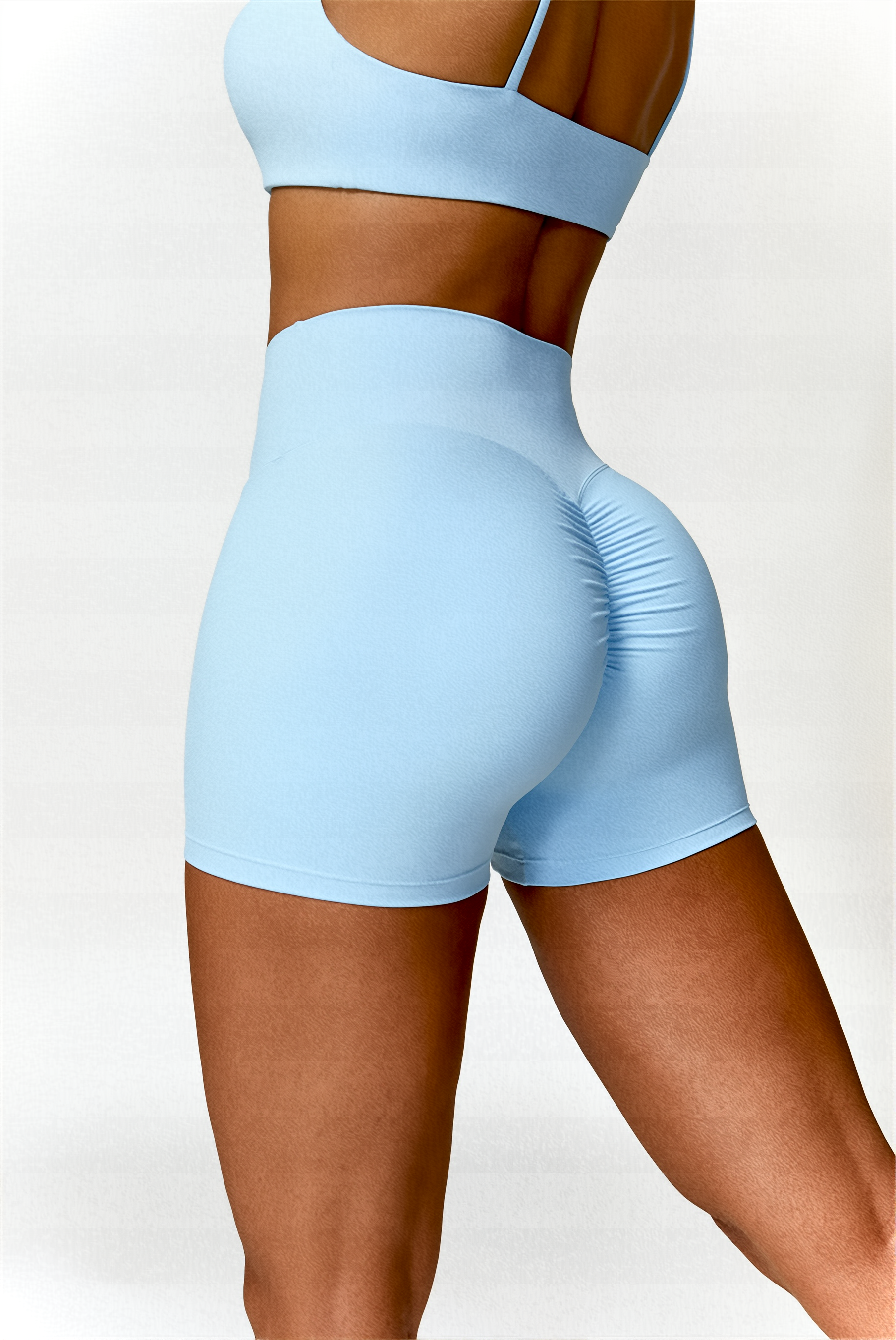 Ensemble 2 pièces Bleu Horizon | Aera Short & Nora Brassière