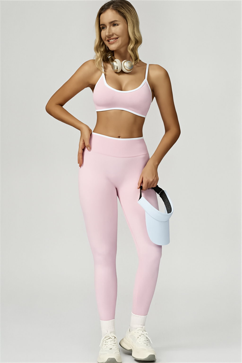 Shape Line Legging | Rose Opaline