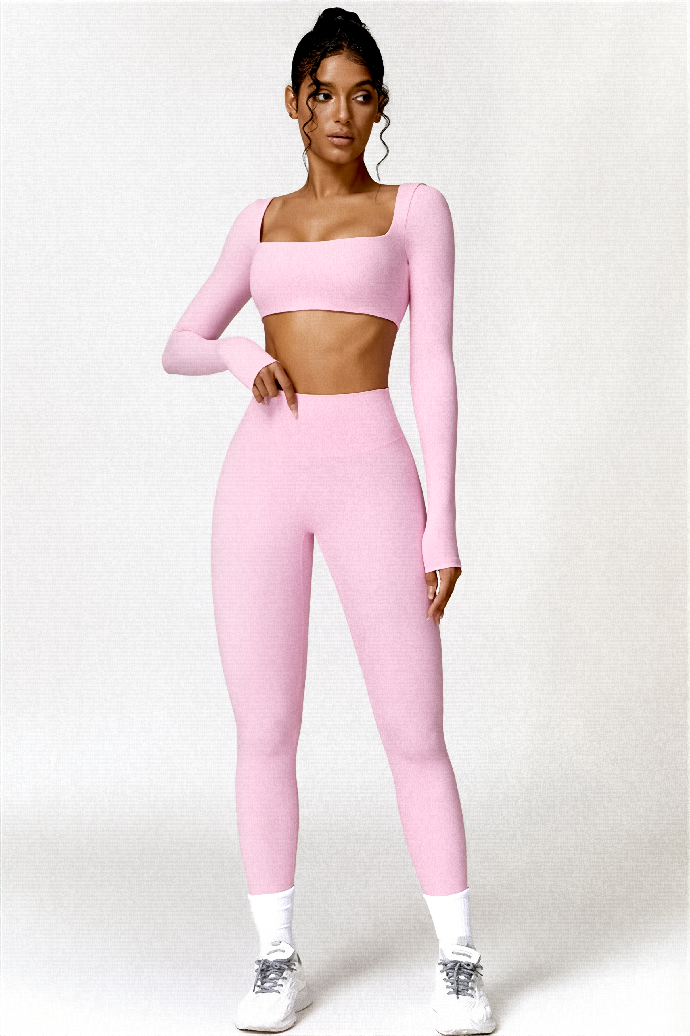 Eris Crop-Top | Rose Opaline