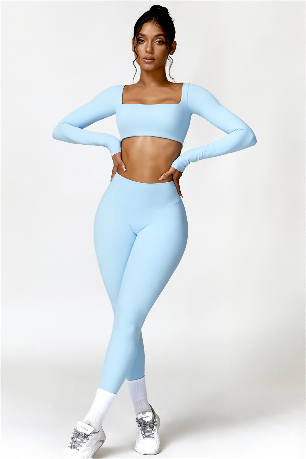 Eris Crop-Top | Bleu Horizon