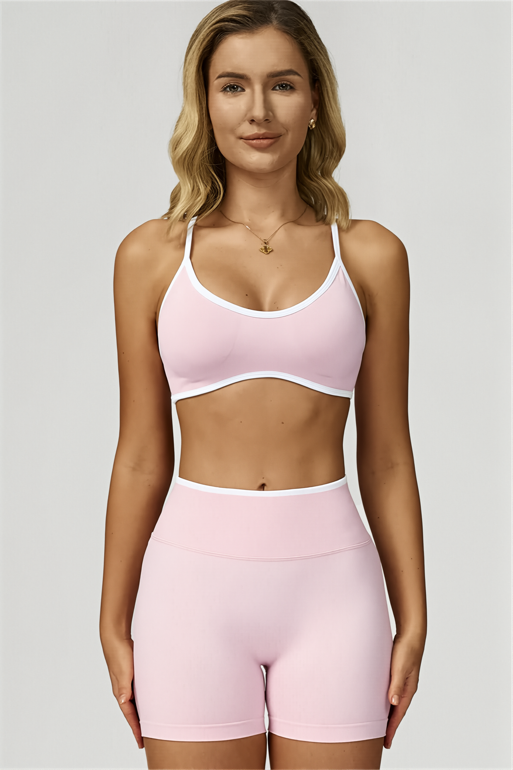 Shape Line Brassière | Rose Opaline