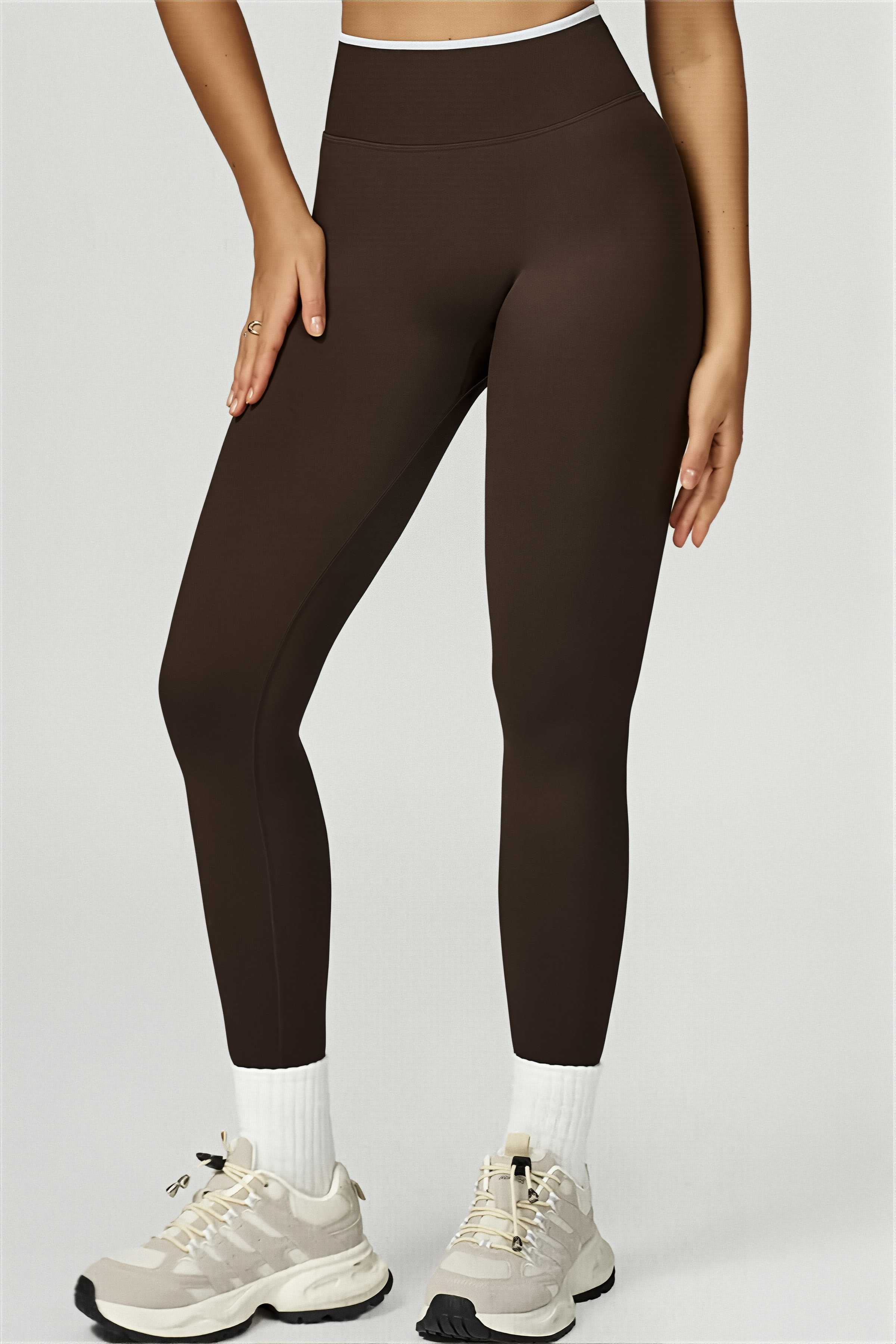 Shape Line Legging | Marron Signature