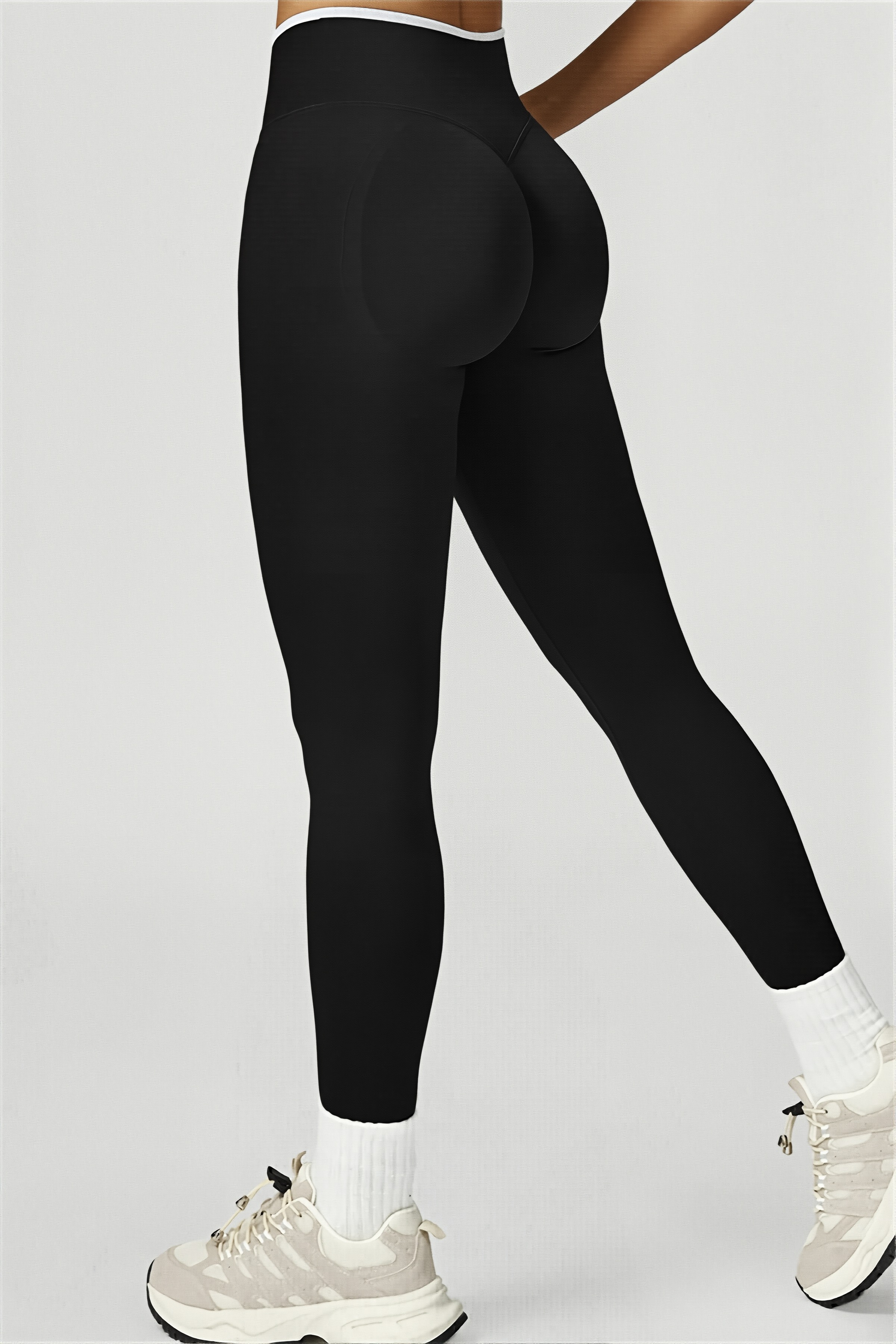 Ensemble 2 pièces Shape Line Legging | Noir Origin