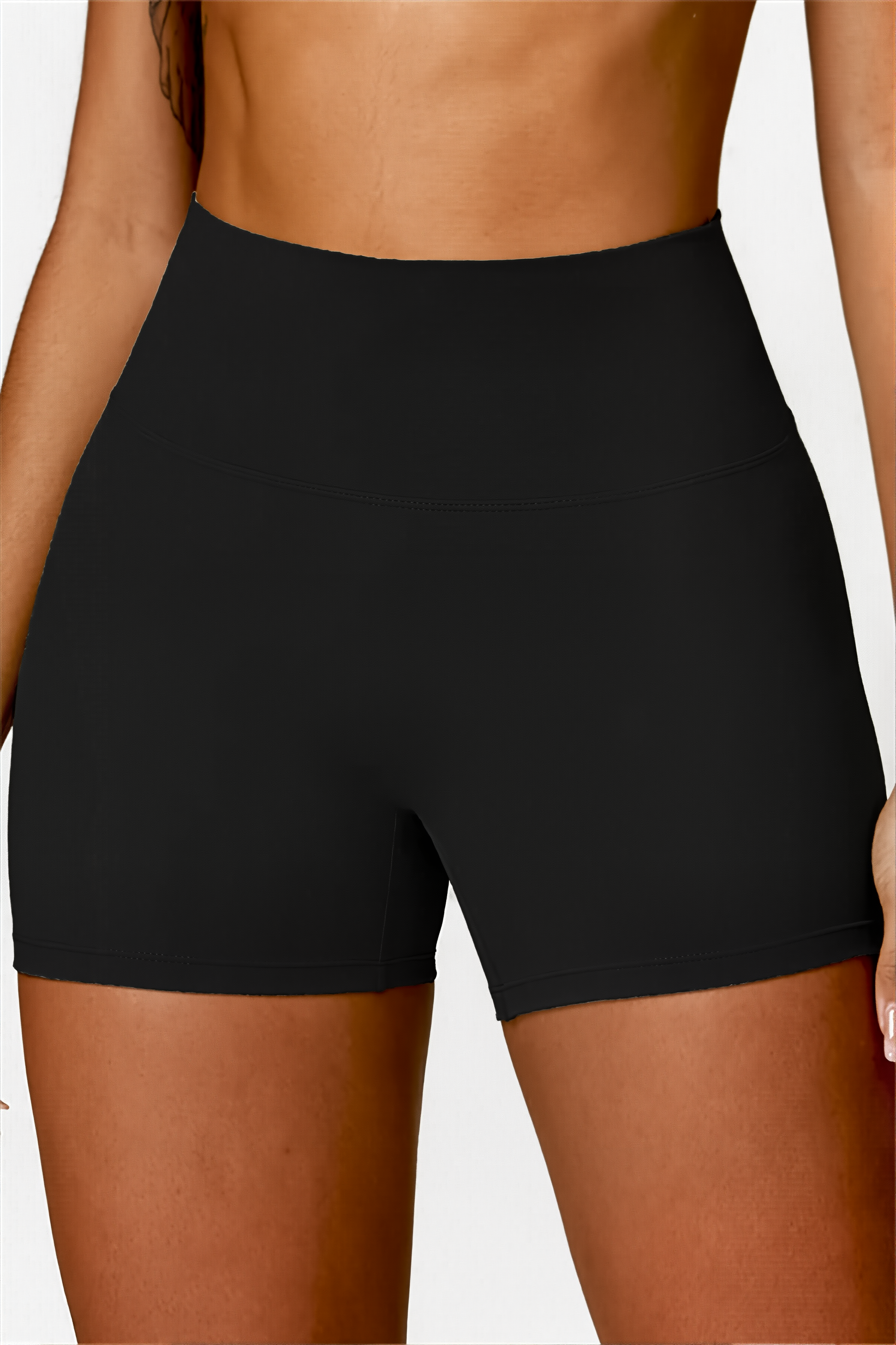 Ensemble 2pcs Noir Origin | Aera Short & Eris Crop-Top