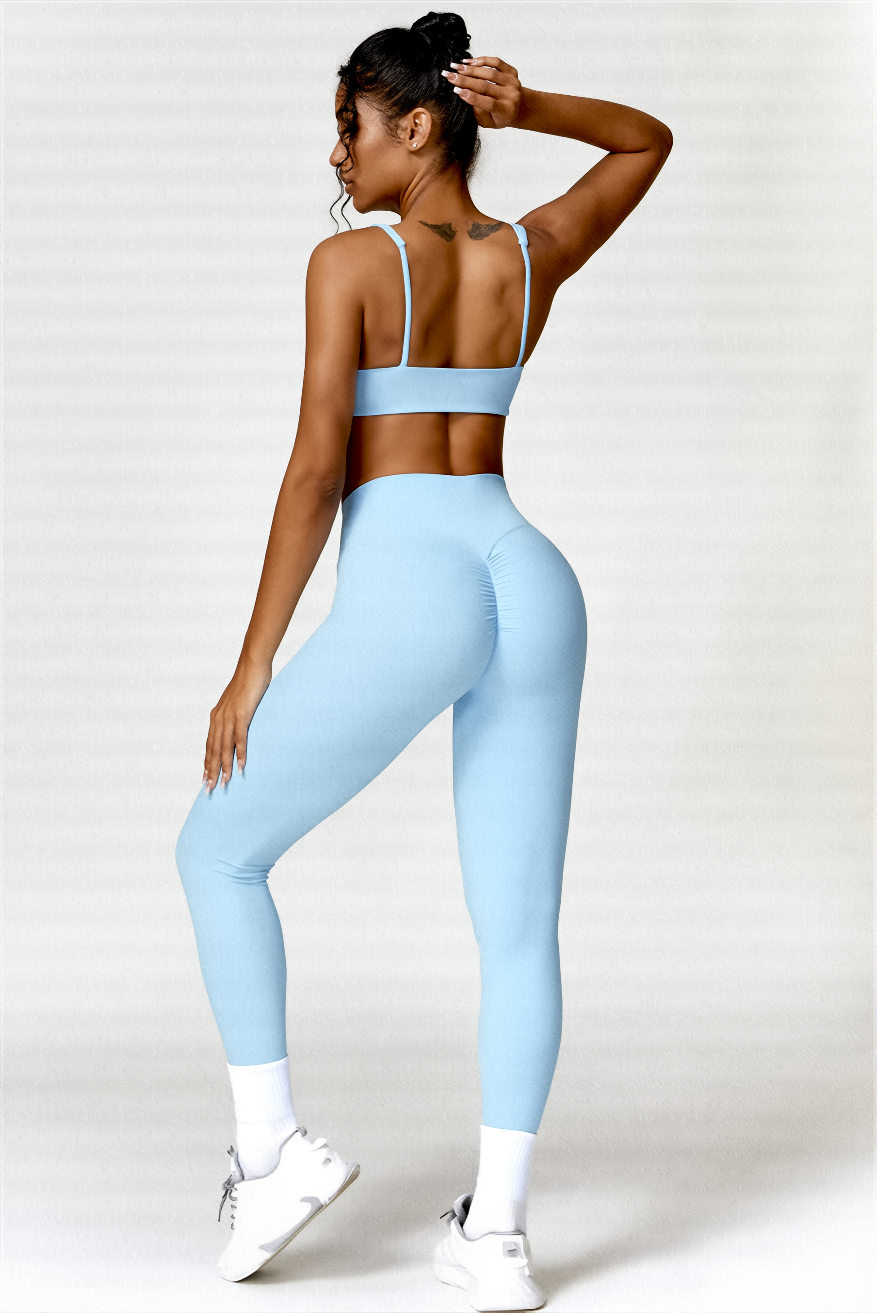 Ensemble 2 pièces Bleu Horizon | Aven Legging & Nora Brassière